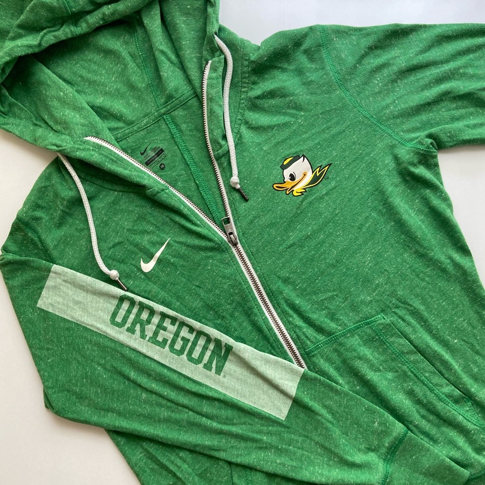 Nike Oregon Ducks Vintage Zip Up Hoodie